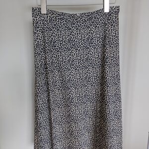 Leopard Print Women's Skirt